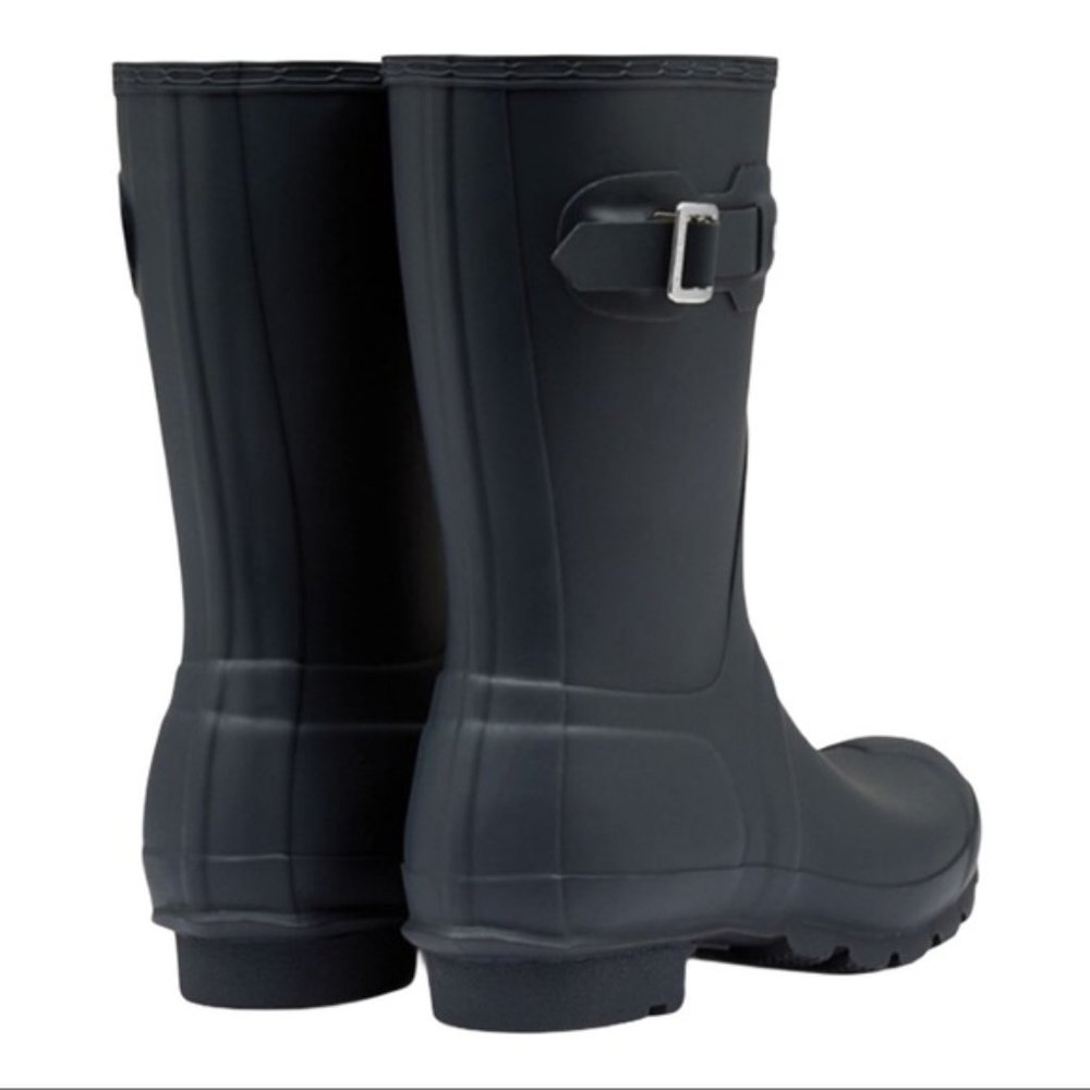 NEW HUNTER Original Short Boots Navy Blue - Picture 3 of 4